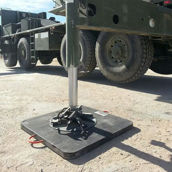 Polyethylen Stabilisator Auslegerpads