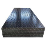 Temporäre Fahrbahnmatte